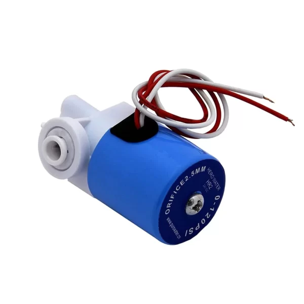 Solenoid Valve for RO Systems 12v-24v (Blue) - Image 3