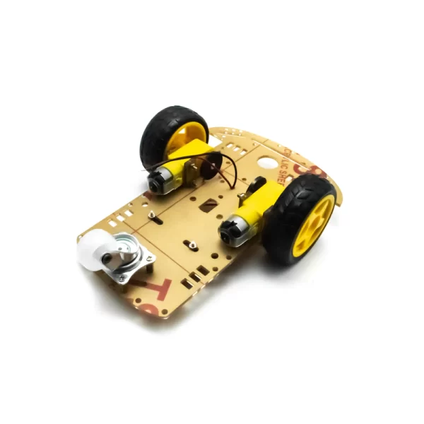 2Wheel Robot DIY Chassis Kit Transparent - Image 3